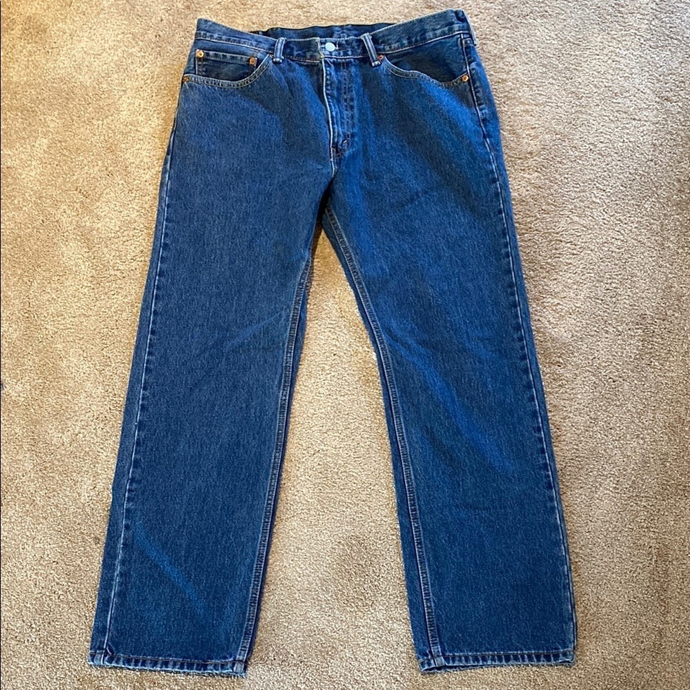 Levi’s 505 Straight Leg 38 Waist Men’s Jeans Blue